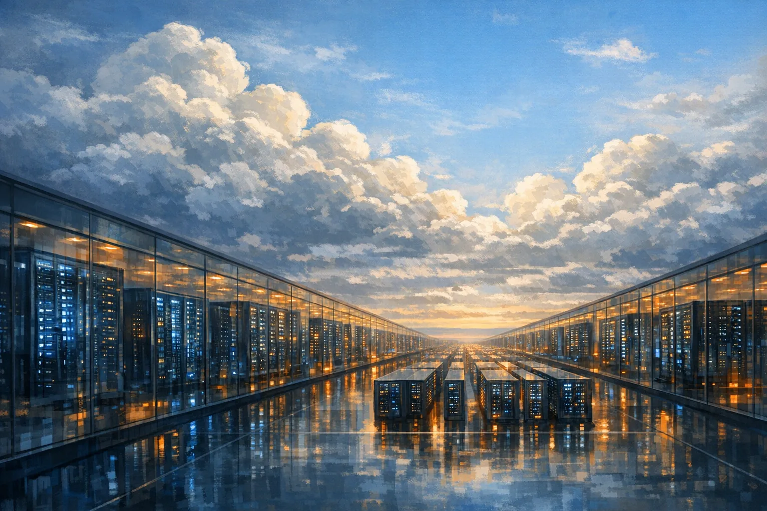 Microsoft collects rent from a billion desks and is building the AI factory